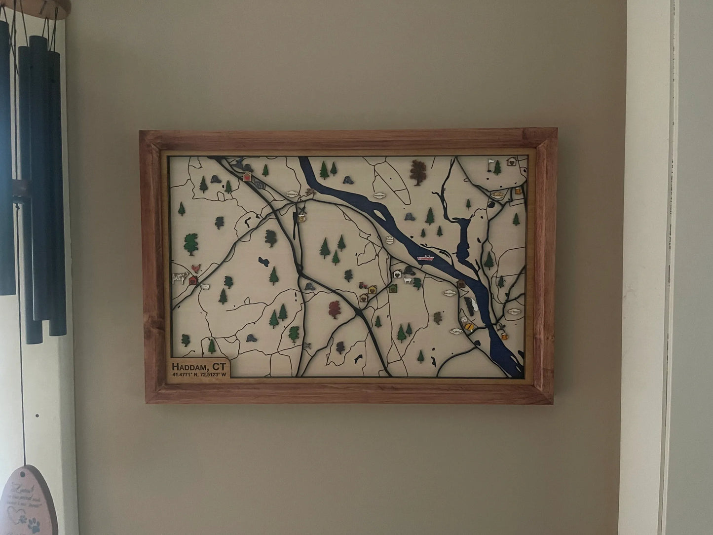 Haddam Fusion - 12 x 20 Town Map