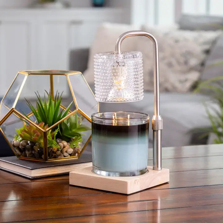 Hobnail Candle Warmer Lamp