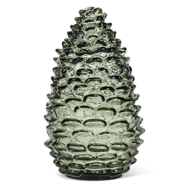Large Pinecone LED Light: Green
