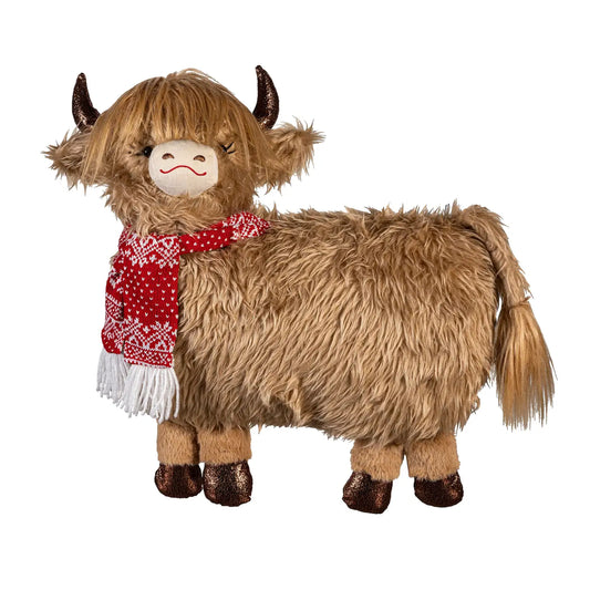 Fabric Highland Cow
