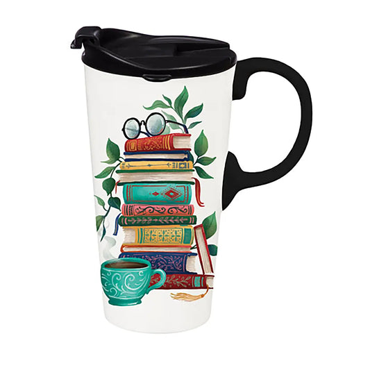 Ceramic Perfect Travel Cup, 17oz, w/ Gift Box