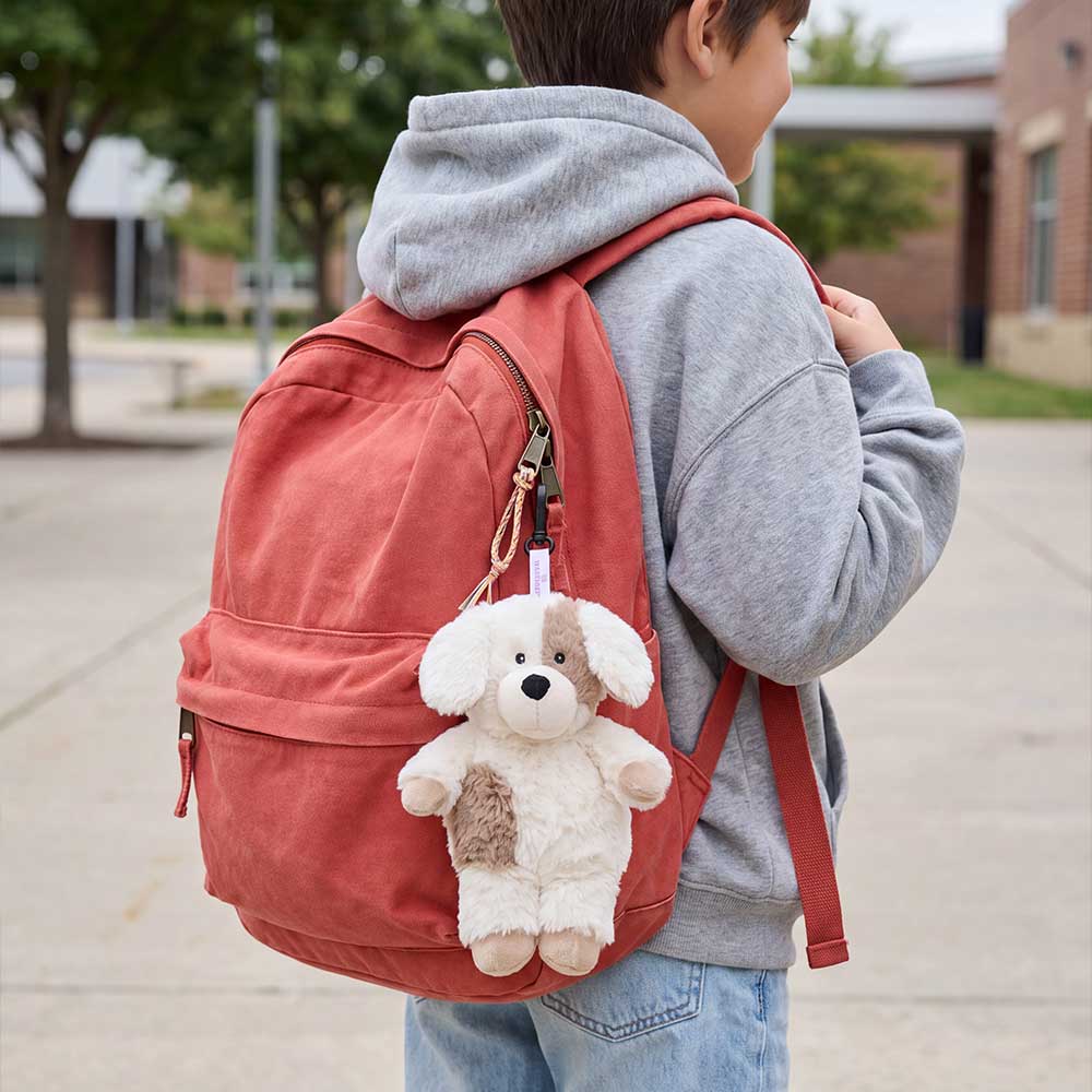 Puppy Warmies Bag Charm