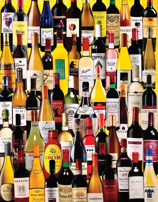 Wine Bottles - 1000 Piece Jigsaw Puzzle