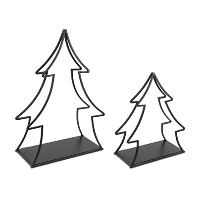 Tree Shape Firewood Frame (Set of 2)