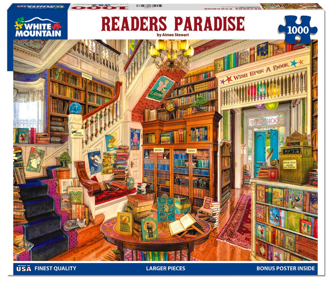 Readers Paradise - 1000 Piece Jigsaw Puzzle
