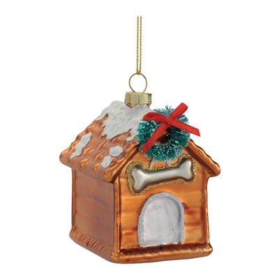 Dog House Ornament