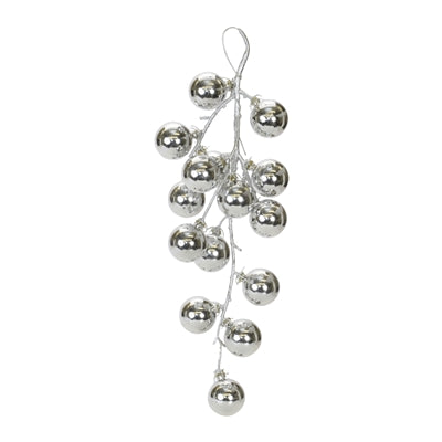 Multiple Ornament Drop - Silver