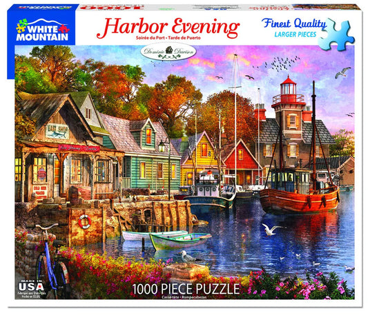 Harbor Evening - 1000 Piece Jigsaw Puzzle