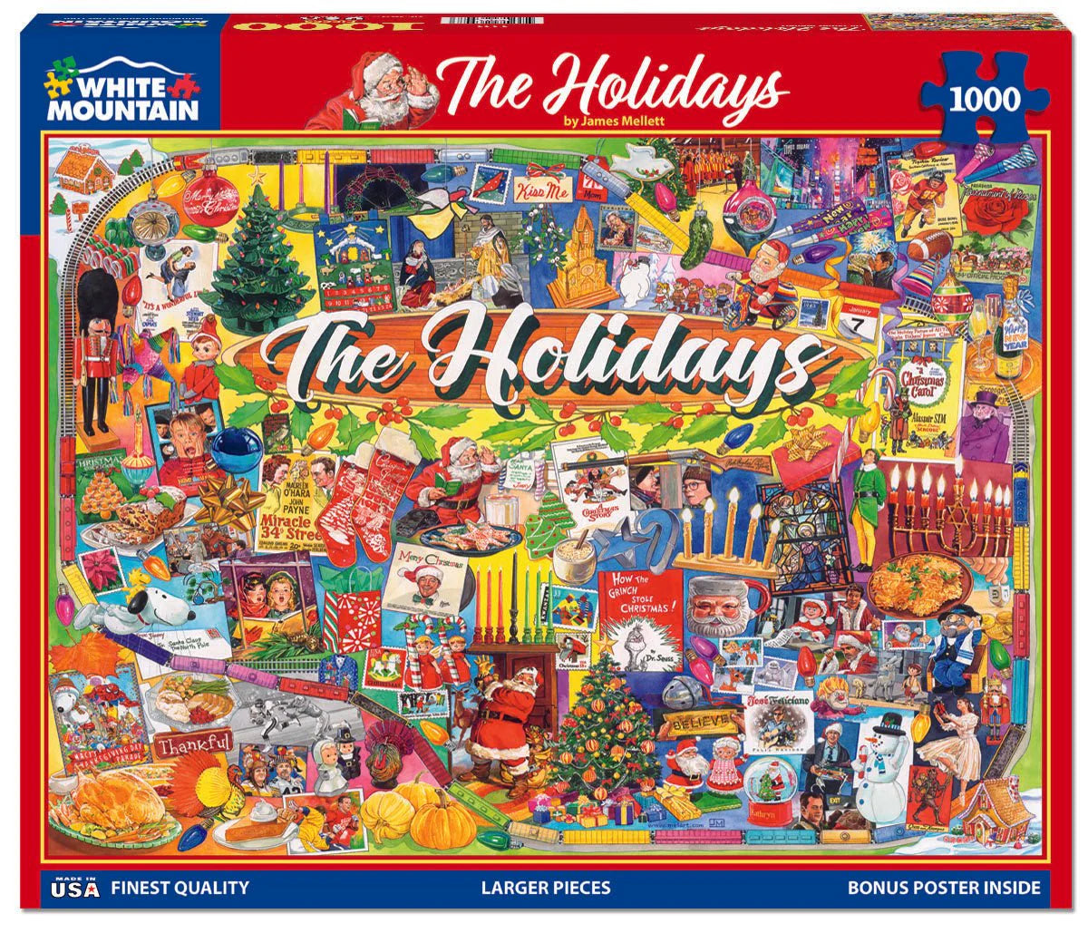 The Holidays - 1000 Piece Jigsaw Puzzle