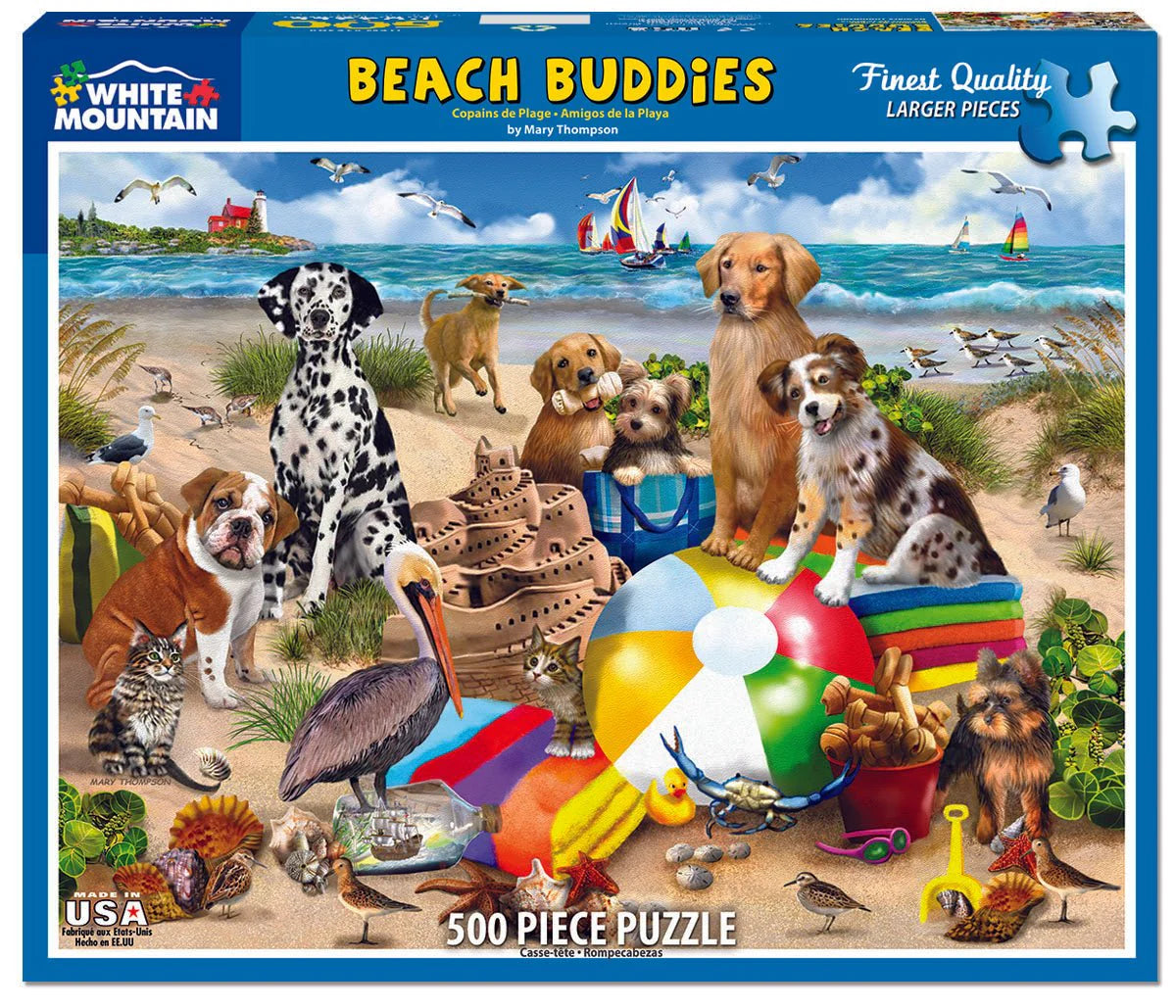 Beach Buddies - 500 Piece Jigsaw Puzzle