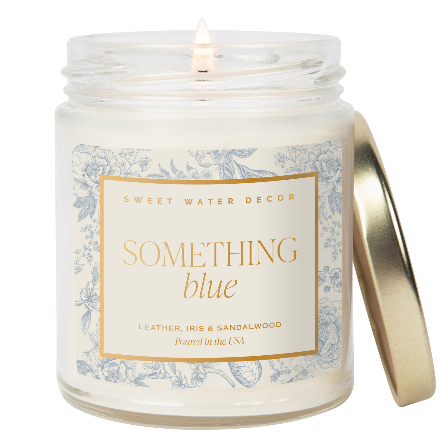 Something Blue 9 oz Soy Candle - Engagement Gifts