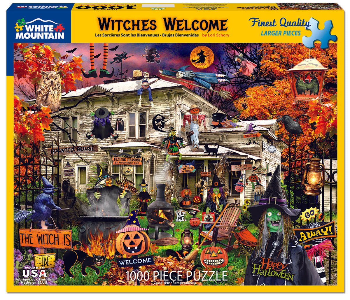 “Witches Welcome” - 1000 Piece Jigsaw Puzzle