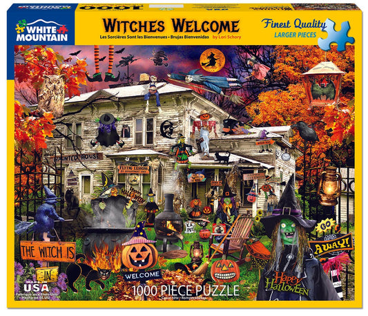 “Witches Welcome” - 1000 Piece Jigsaw Puzzle