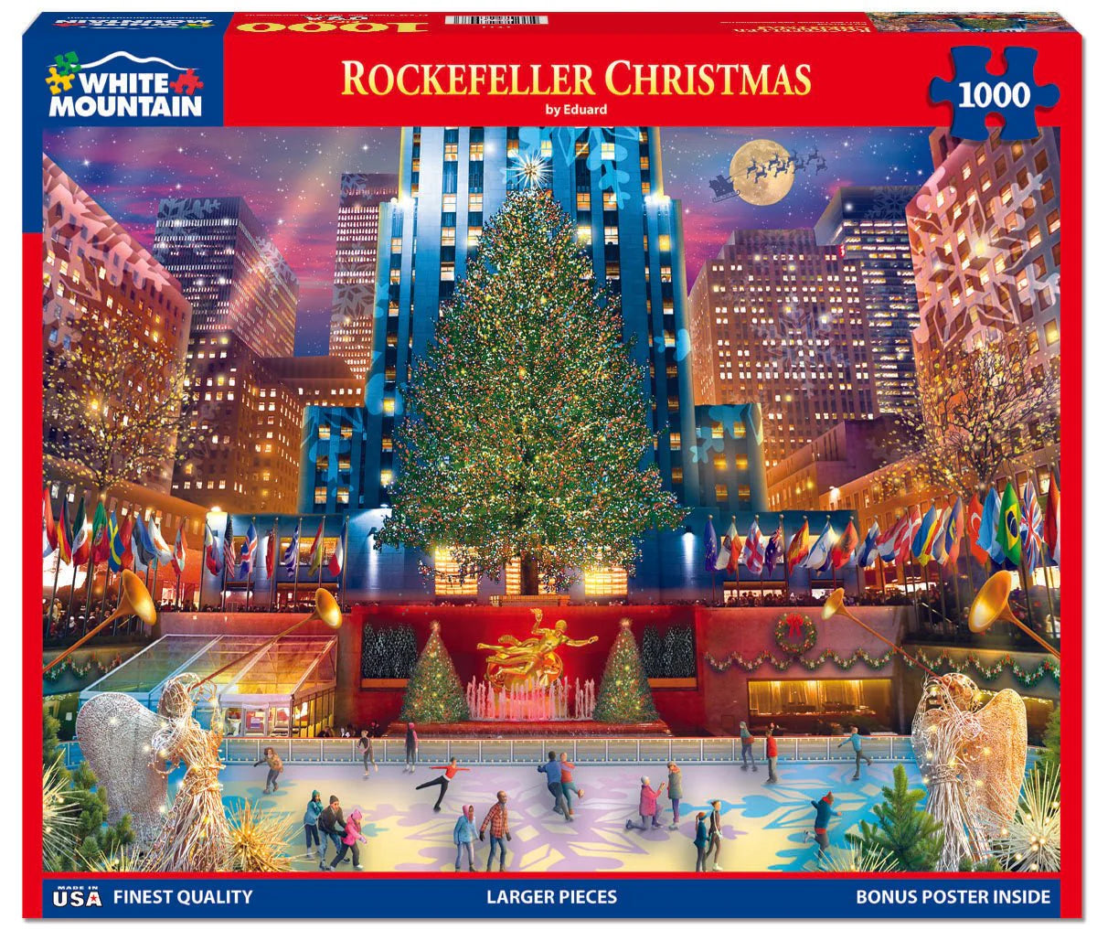 Rockefeller Christmas - 1000 Piece Jigsaw Puzzle