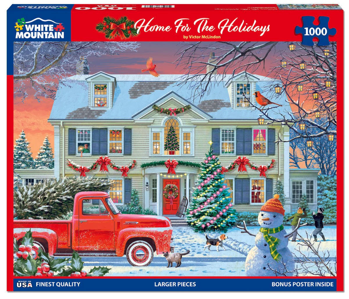 Home for the Holidays - 1000 Piece Jigsaw Puzzle