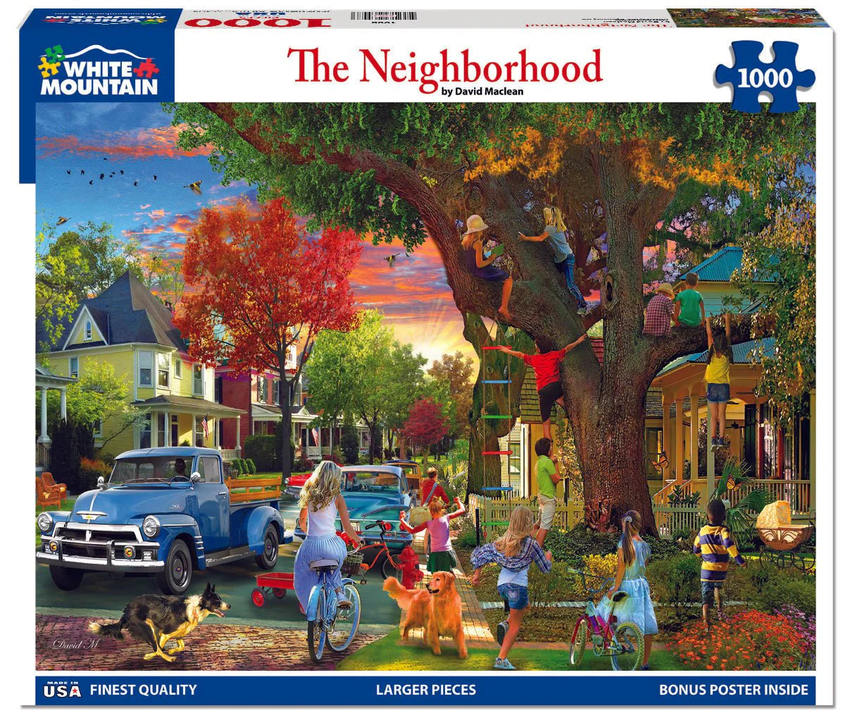 The Neighborhood - 1000 Piece Jigsaw Puzzle