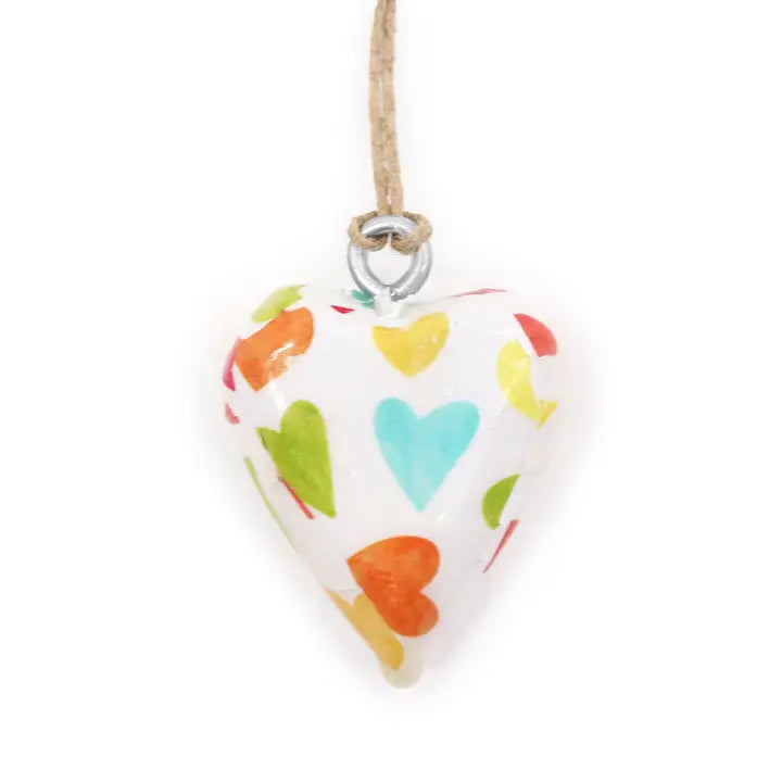 Wood Hearts - Hanging Decor