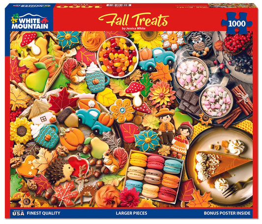 Fall Treats - 1000 Piece Jigsaw Puzzle