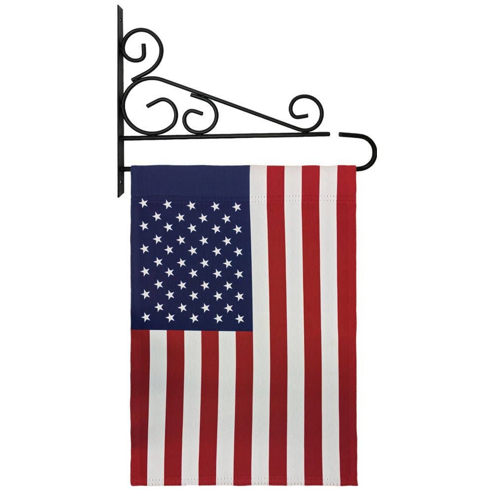 H&G Studios USA 12x18in Garden Flag