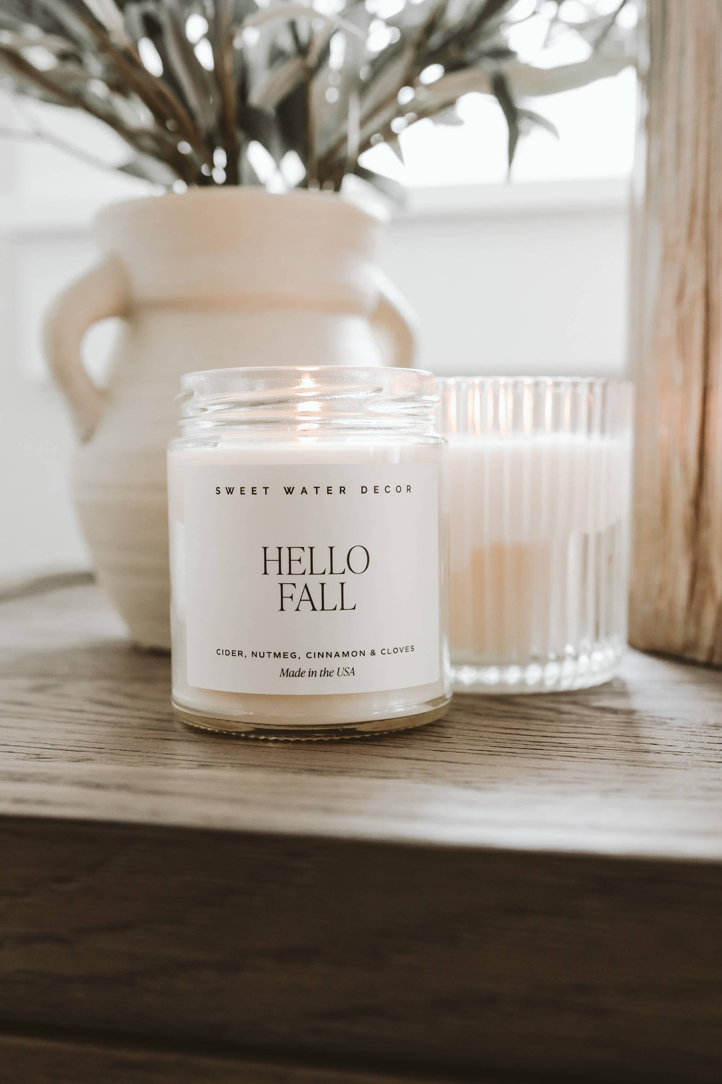 Hello Fall 9 oz Soy Candle