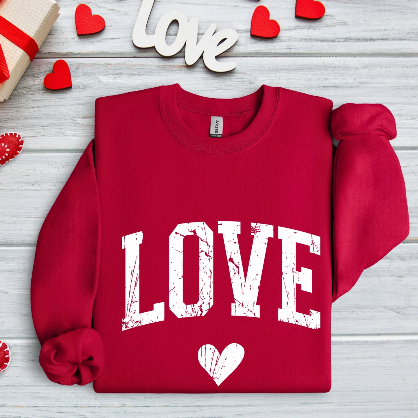 “Love” Valentine’s Day Sweatshirt - L