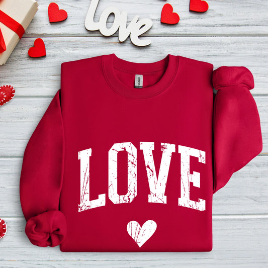 “Love” Valentine’s Day Sweatshirt - L
