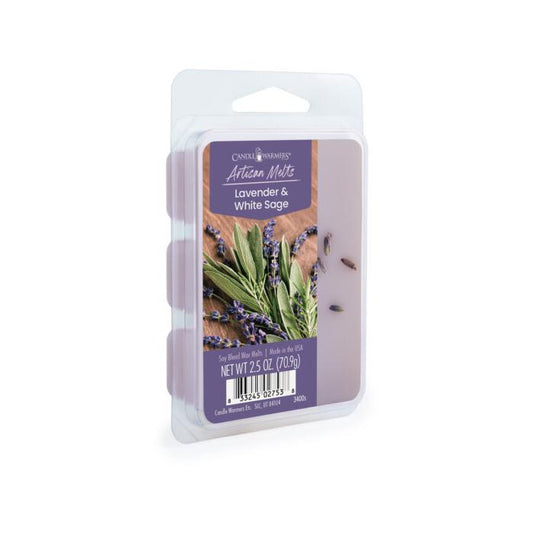 Artisan Wax Melts Lavender & White Sage