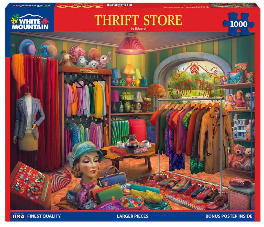 Thrift Store - 1000 Piece Jigsaw Puzzle