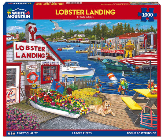 Lobster Landing - 1000 Piece Jigsaw Puzzle