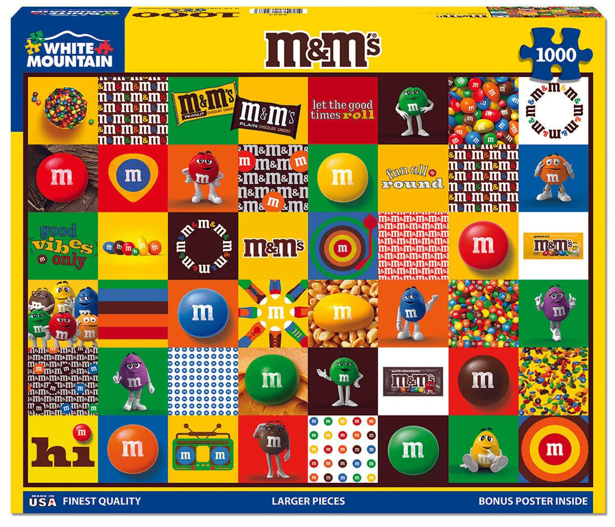 M&M’s Fun - 1000 Piece Jigsaw Puzzle