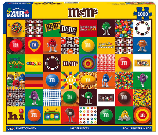 M&M’s Fun - 1000 Piece Jigsaw Puzzle