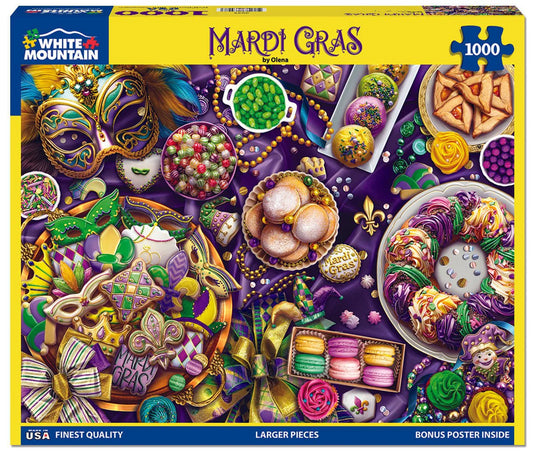 Mardi Gras - 1000 Piece Jigsaw Puzzle