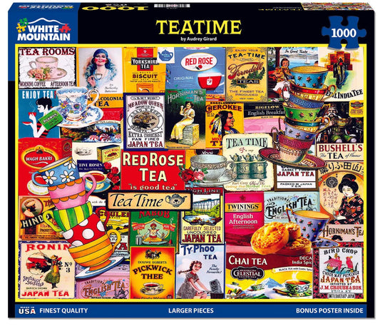 Teatime - 1000 Piece Jigsaw Puzzle