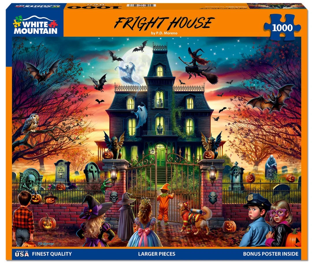 Fright House - 1000 Piece Jigsaw Puzzle