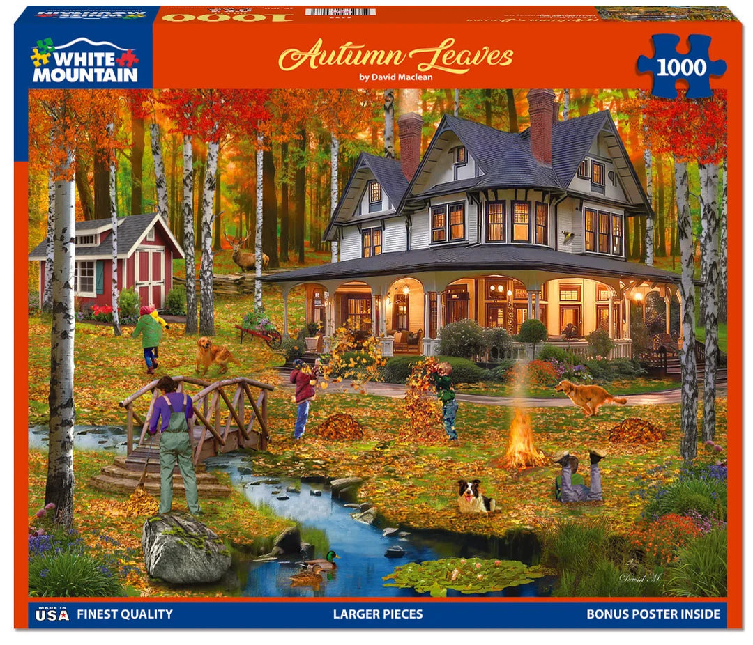 Autumn Leaves - 1000 Piece Jigsaw Puzzle