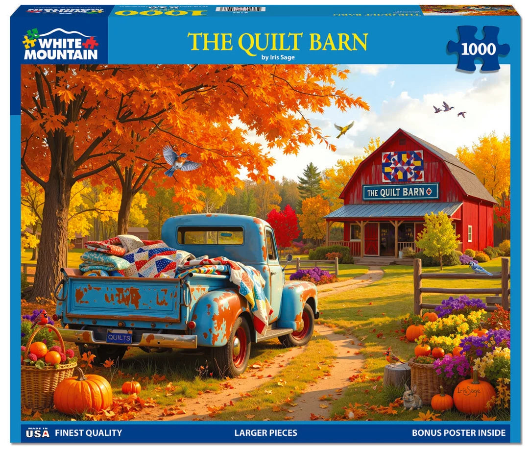 The Quilt Barn - 1000 Piece Jigsaw Puzzle