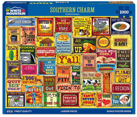 Southern Charm - 1000 Piece Jigsaw Puzzle
