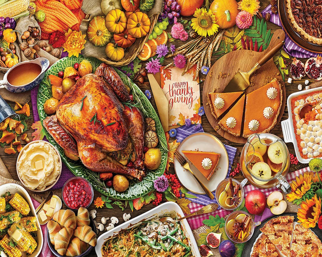 Grateful Thanksgiving - 1000 Piece Jigsaw Puzzle