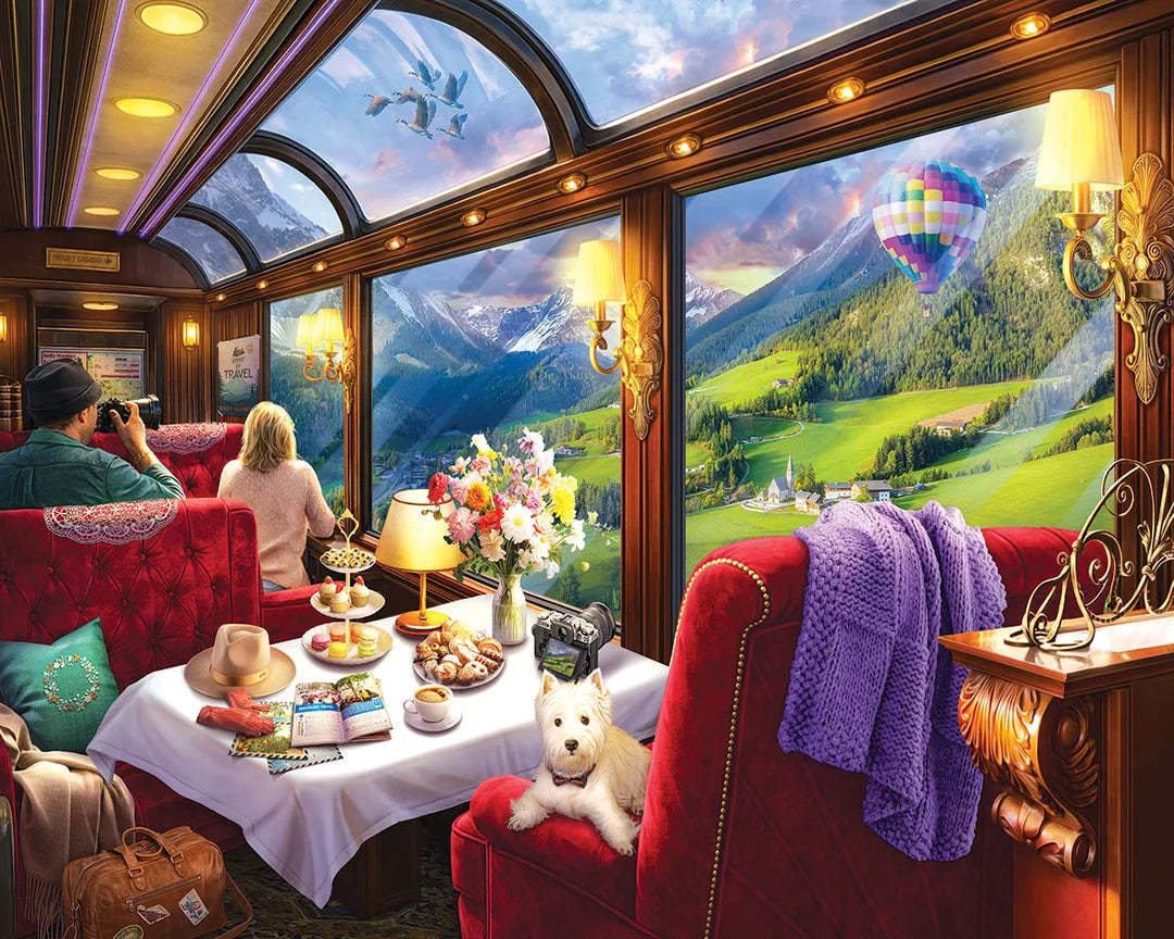 Glacial Express - 1000 Piece Jigsaw Puzzle