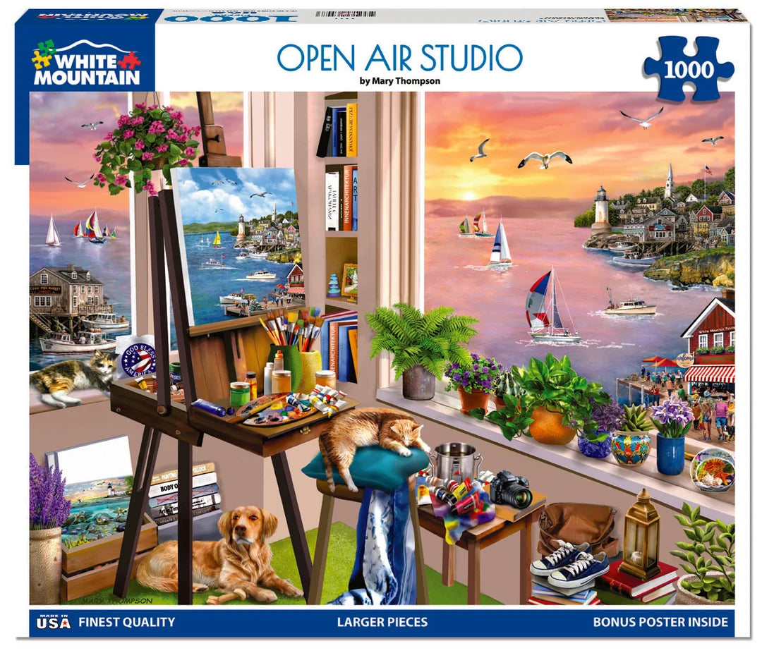 Open Air Studio - 1000 Piece Jigsaw Puzzle