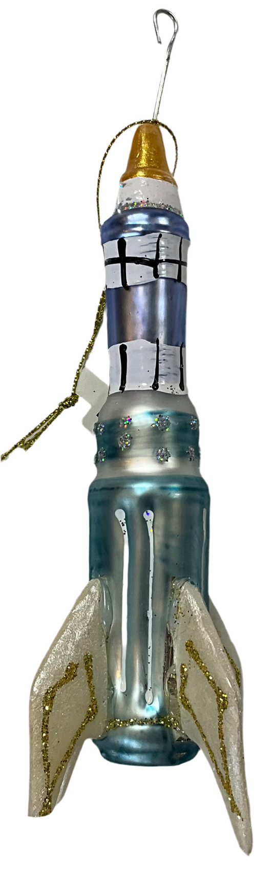 Rocket - Christmas Ornament
