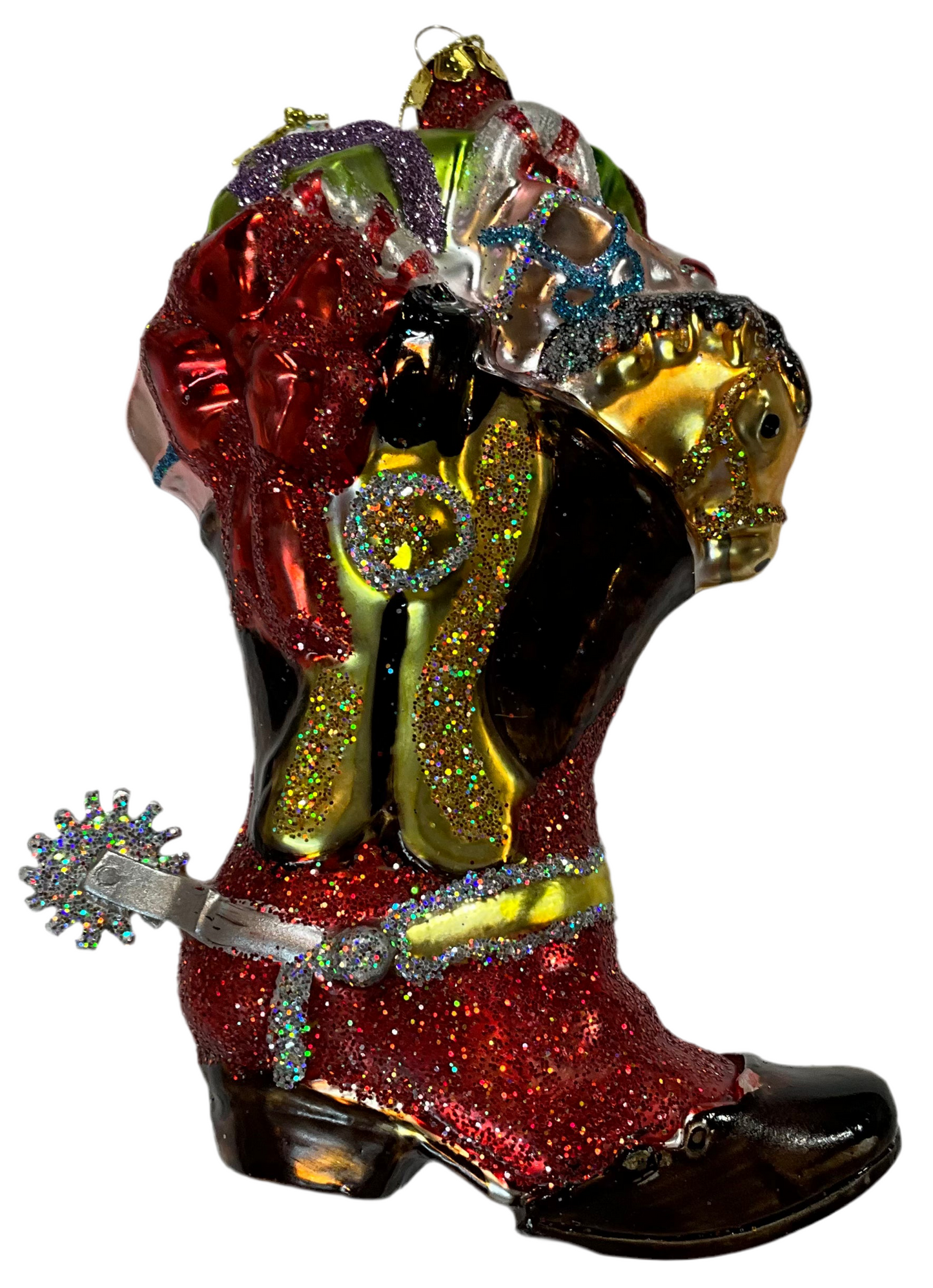 Western Boot - Christmas Ornament