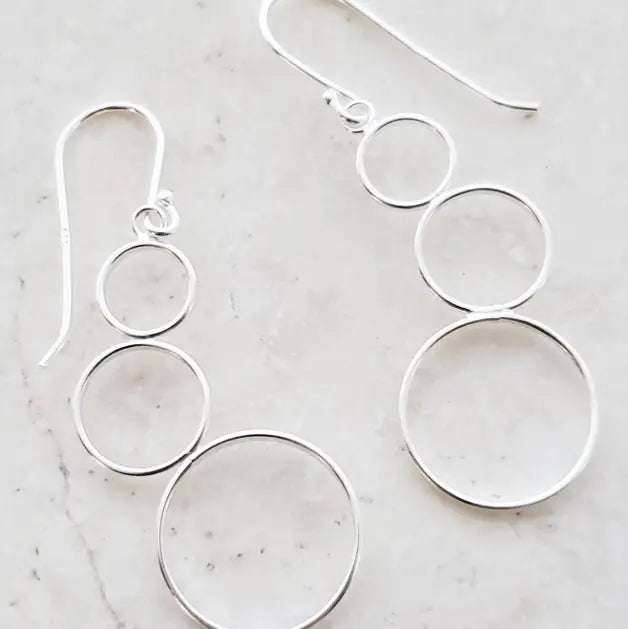 Sulfur Bubble Cluster Earrings