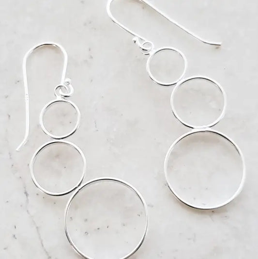 Sulfur Bubble Cluster Earrings