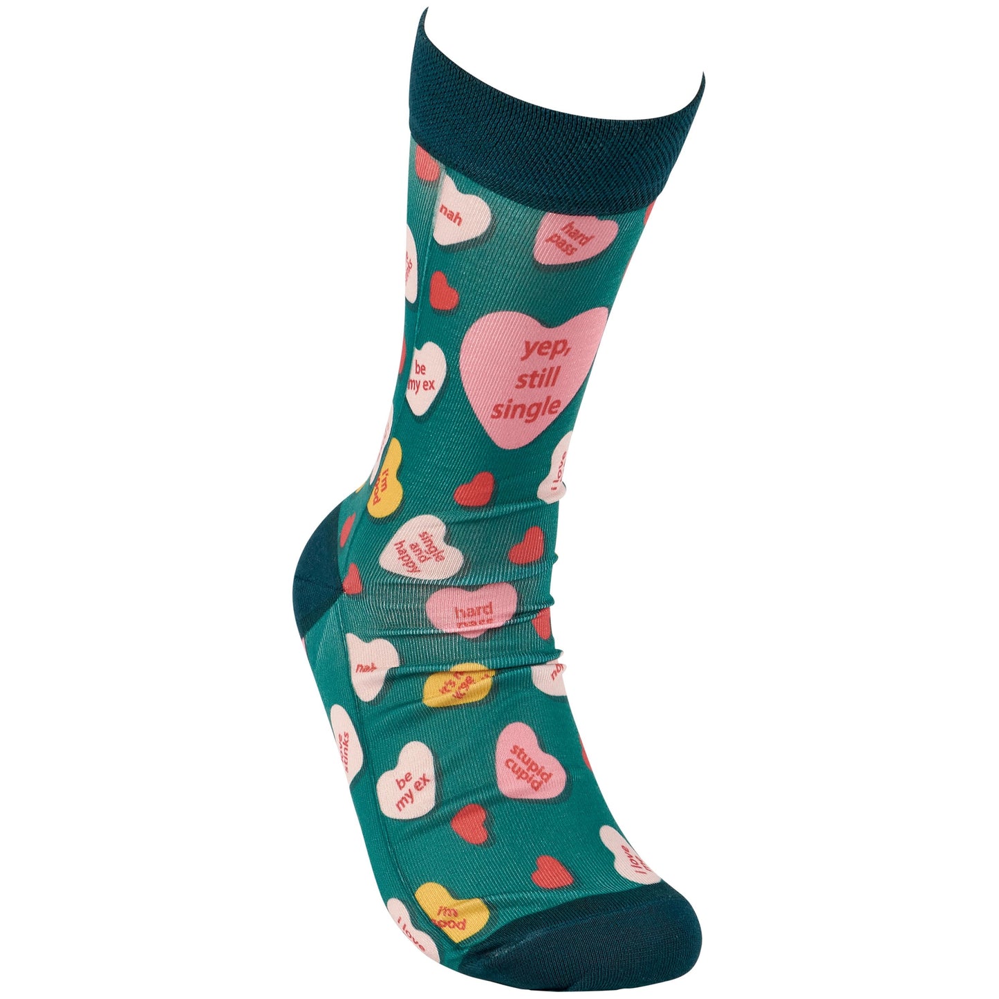 “Yep, Still Single” Socks