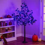 Halloween Maple Indoor/Outdoor LED Color Changing Tree
