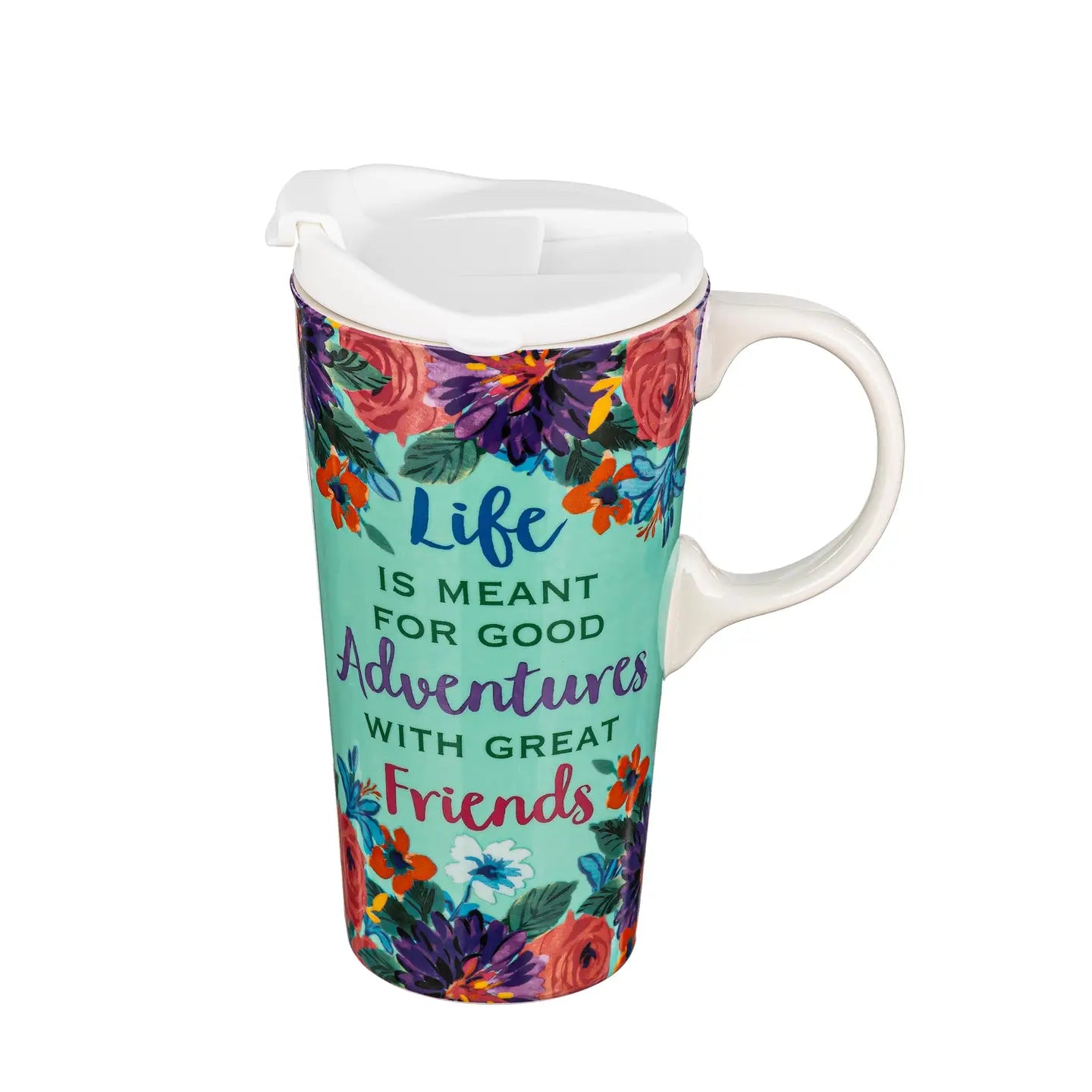 Life Is Meant For Good Adventures Cup & Tote Set