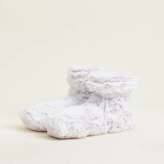 Marshmallow Lavender Warmies Boots