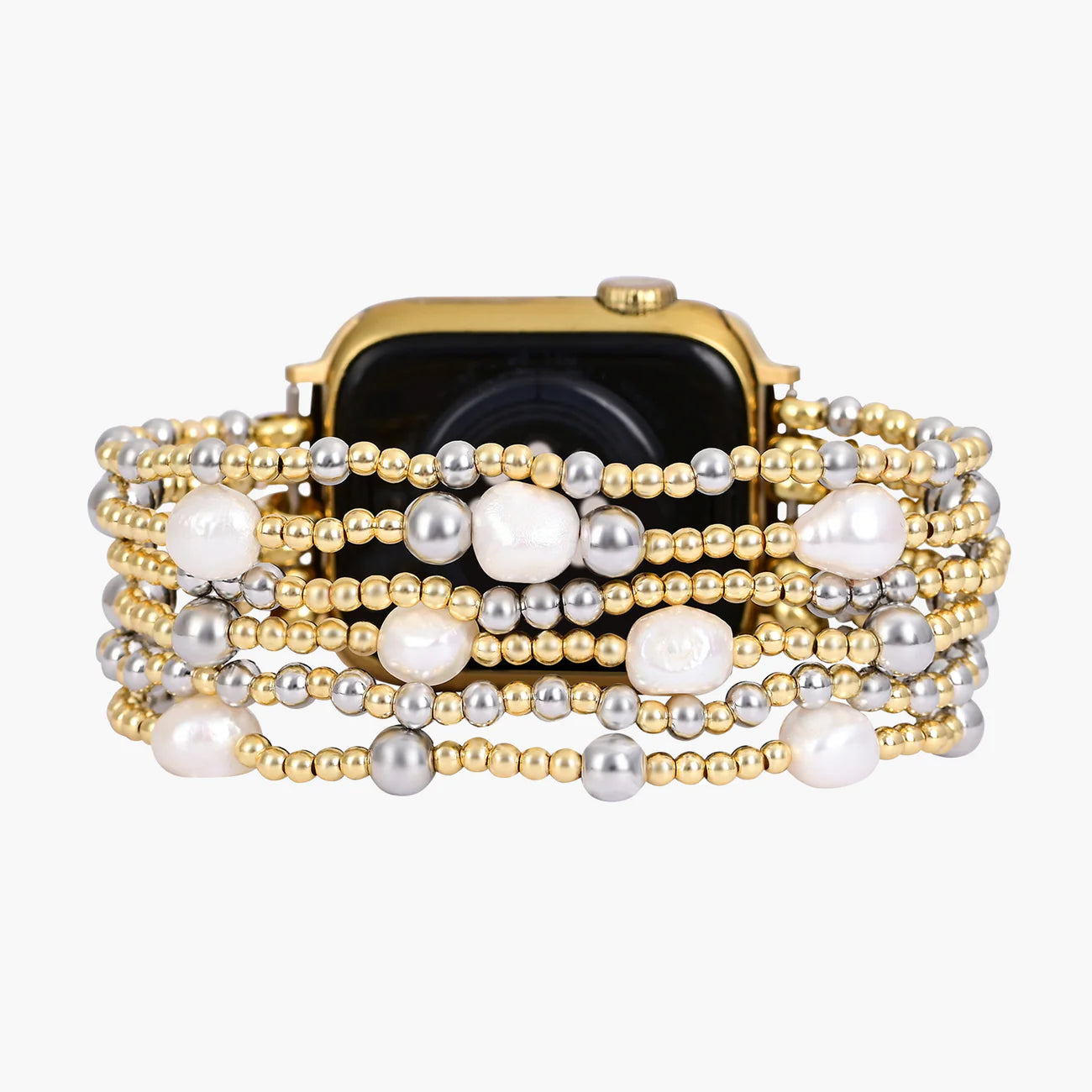 Celestial Glint Stretch Apple Watch Strap-Small