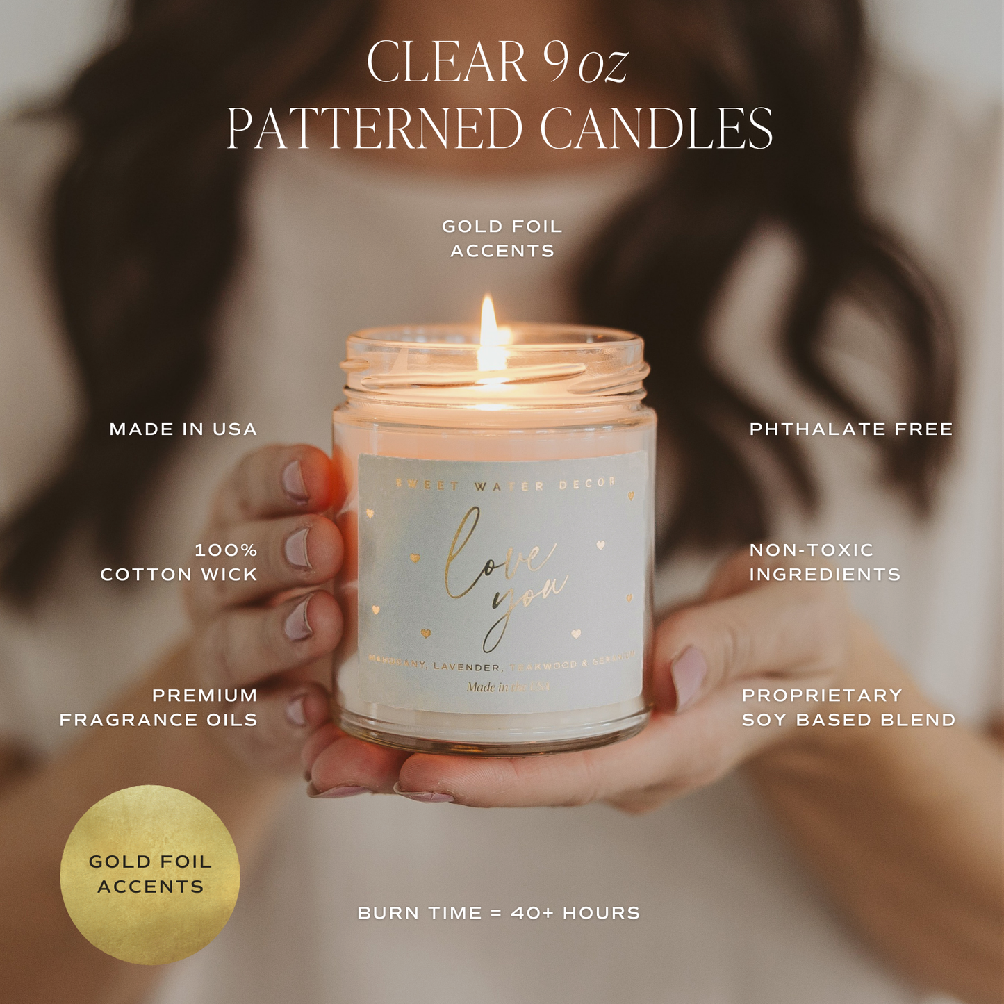 Forever and Always 9 oz Soy Candle - Wedding Gifts